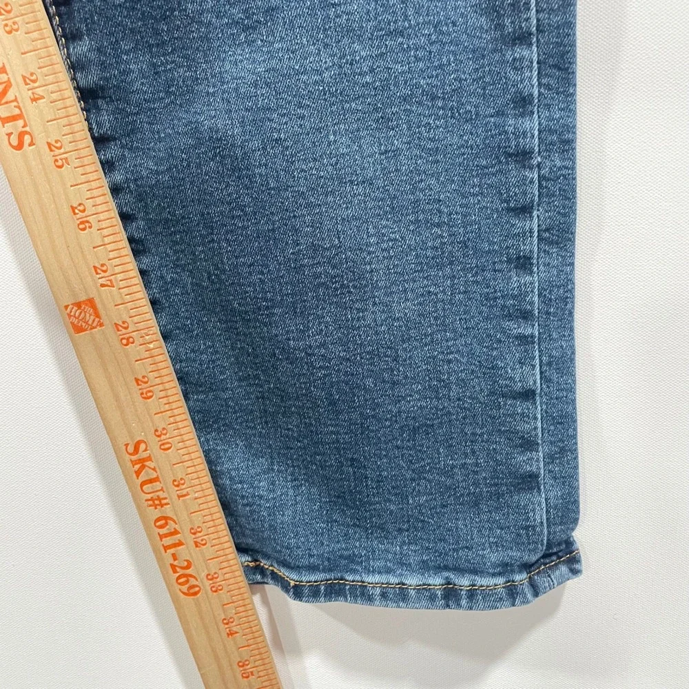 Levis 501 Original Fit Mens Blue Straight Leg‎ Button Fly Jeans W32 L36 (33.5)